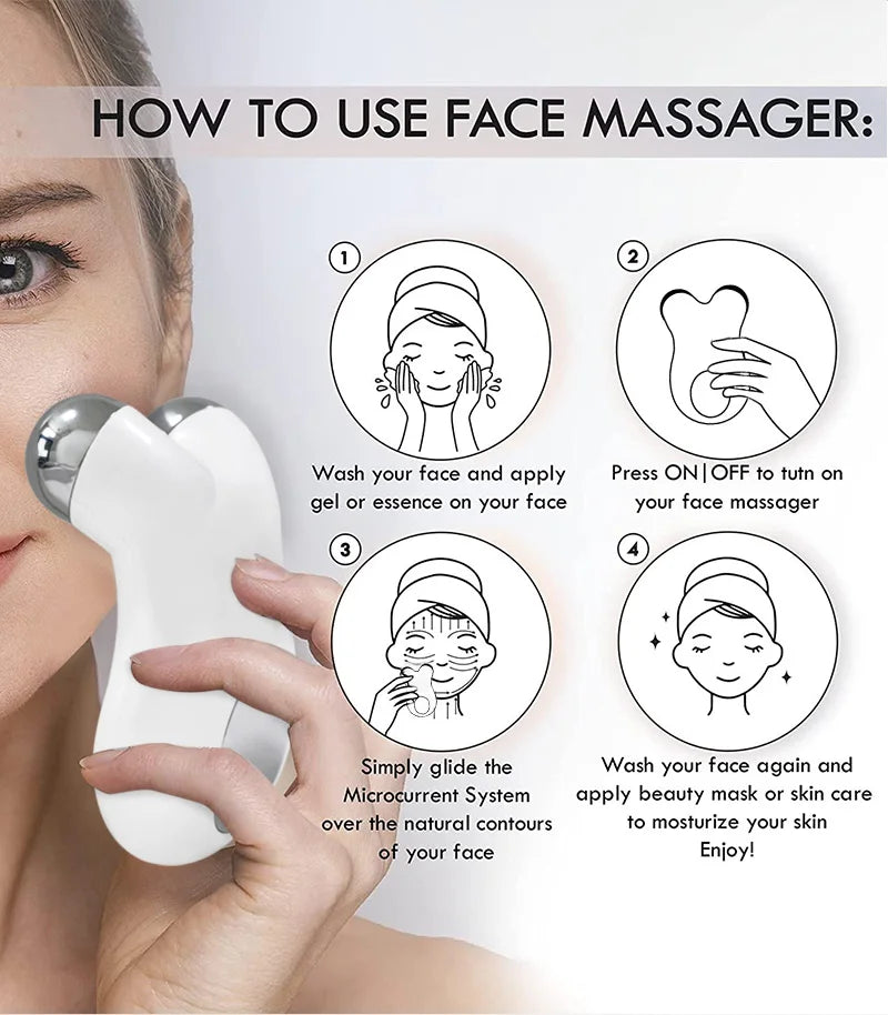 Beauty Pulse ™ Microcurrent Face Massager