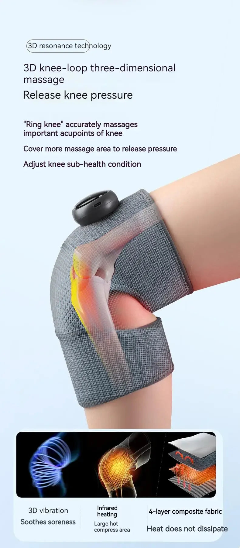 Heated Knee Massager