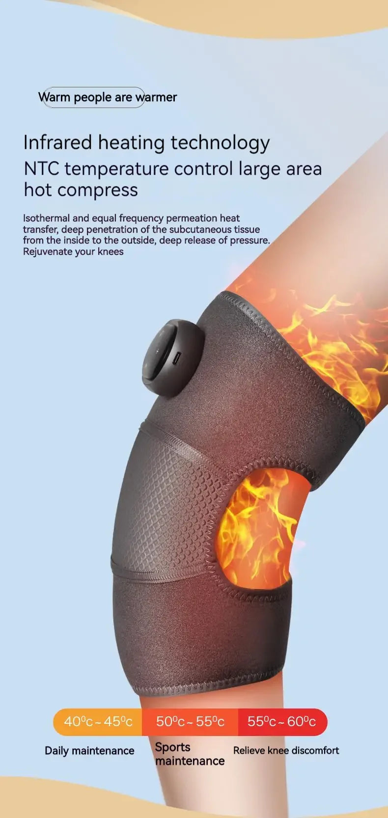 Heated Knee Massager